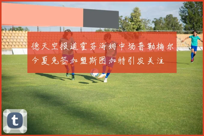 德天空报道霍芬海姆中场普勒梅尔今夏免签加盟斯图加特引发关注